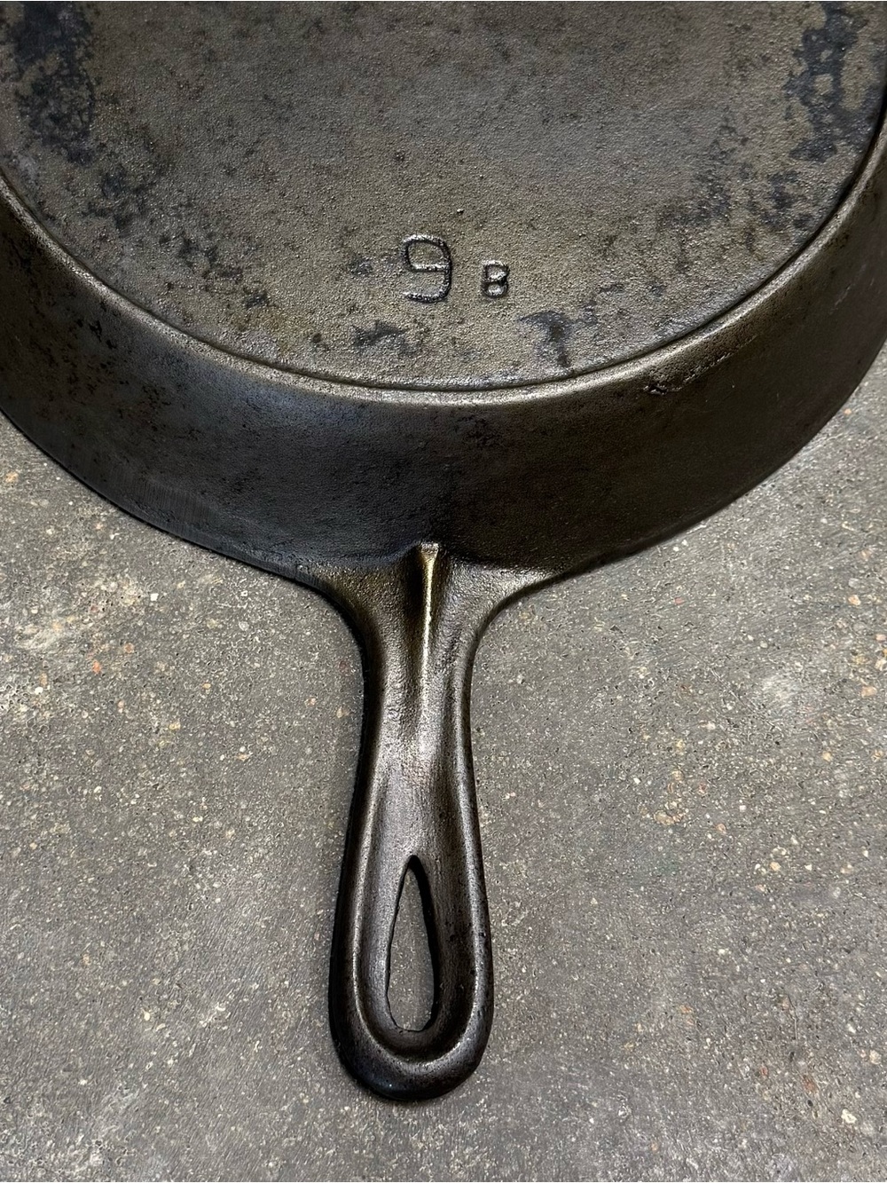 Antique Wagner Ware 9B Cast Iron Skillet 11” Pre Logo - Picture 7 of 10
